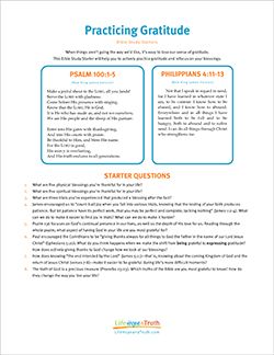 Practicing Gratitude