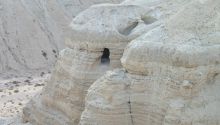 The Dead Sea Scrolls were found in caves at Qumran