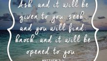 Matthew 7:7 How to Find Answers to Your Bible Questions