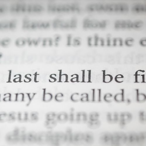 Meaning of the First Shall Be Last and the Last First
