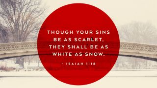 Though Your Sins Be as Scarlet