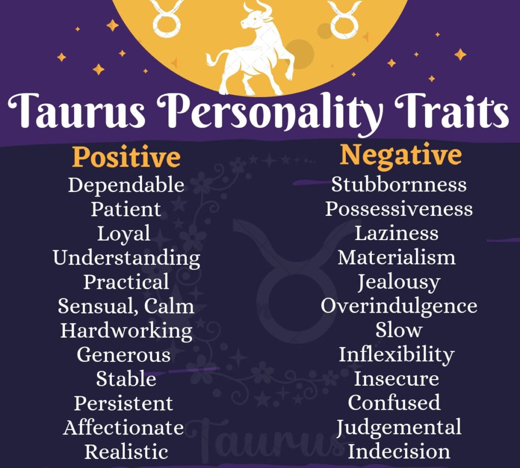 Taurus Personality Traits In Love Friendship And Career ProGrowInLife