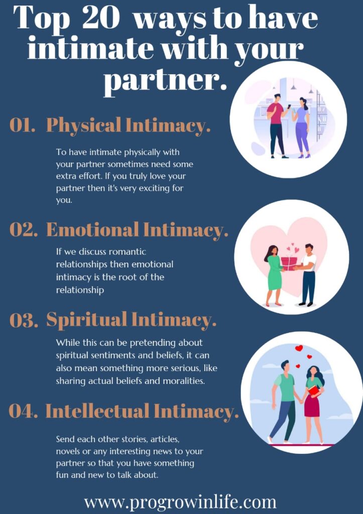 20 Proven Ways To Have Intimate With Your Partner. – ProGrowInLife